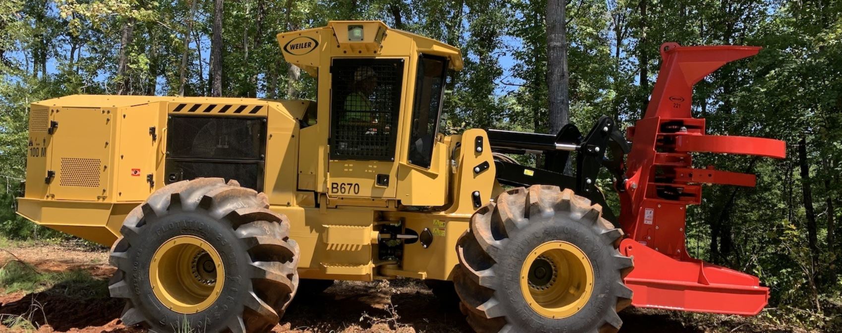 New B670 Wheel Feller Buncher for Sale Gregory Poole