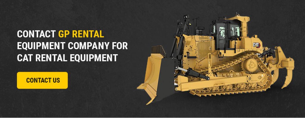 Contact GP Rental for Cat Rental Equipment