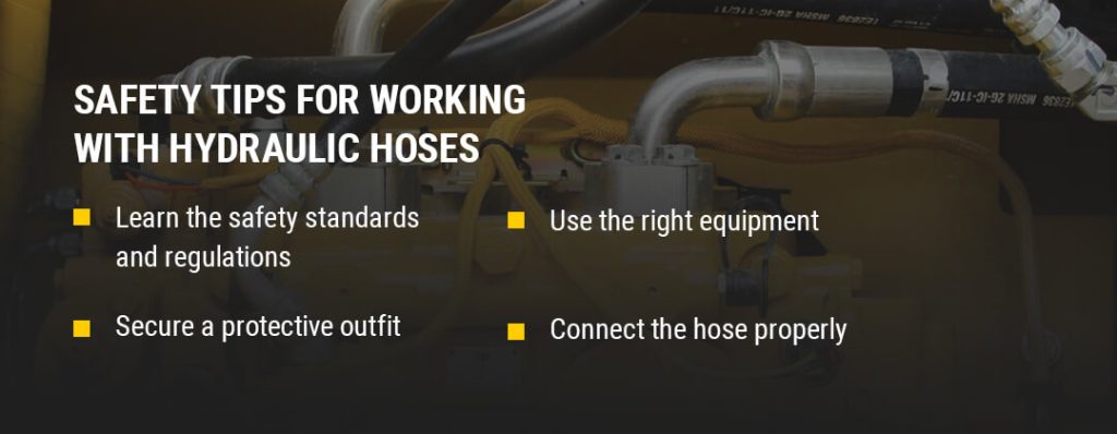 What Are the Safety Tips for Working With Hydraulic Hoses?