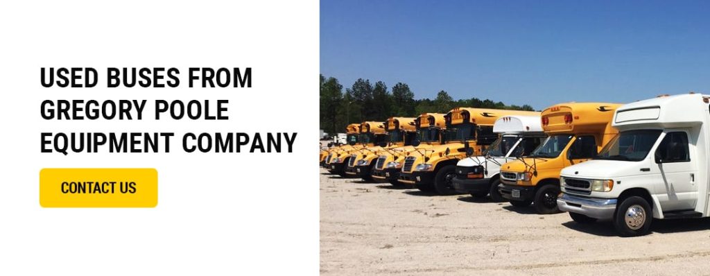 Used Buses From Gregory Poole Equipment Company