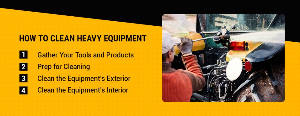 How to Clean Heavy Equipment