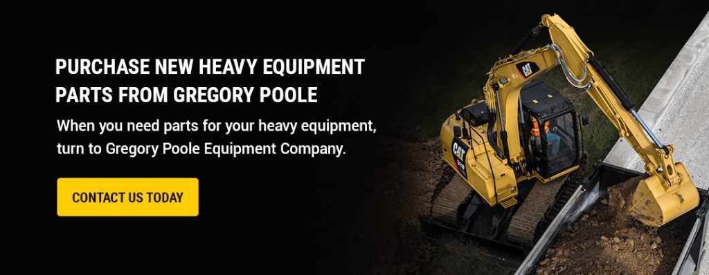 Purchase New Heavy Equipment Parts from Gregory Poole