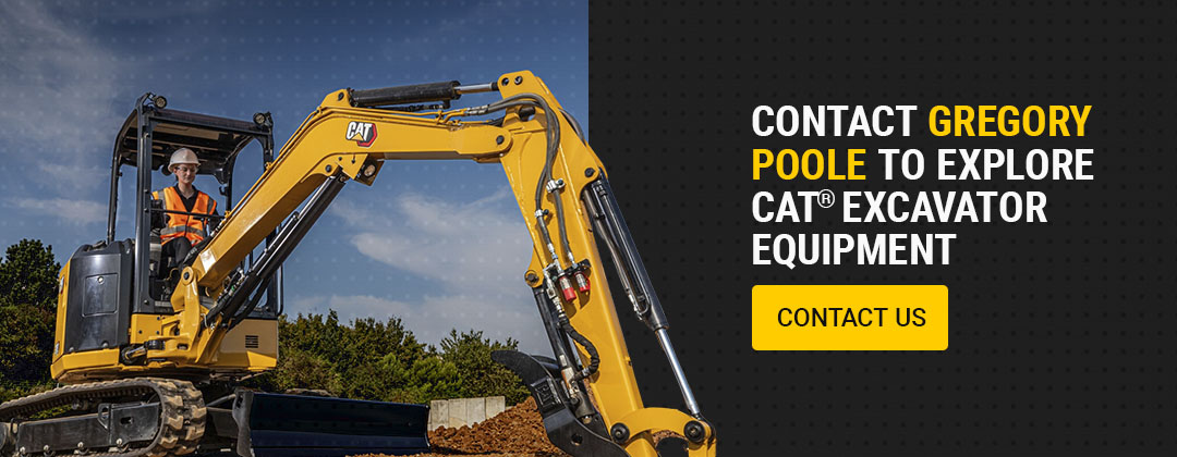 Contact Gregory Poole to Explore Cat® Excavator Equipment